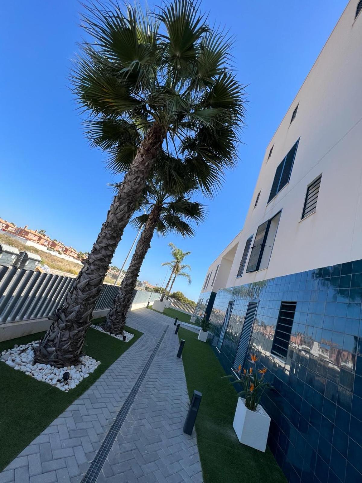 Palmview Poolside Heaven In Turquesa Del Mar Apartment Orihuela Bagian luar foto